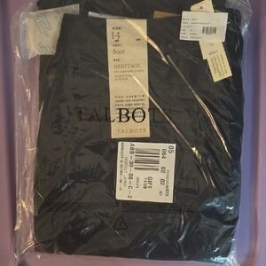 Talbots Heritage Black Trousers
